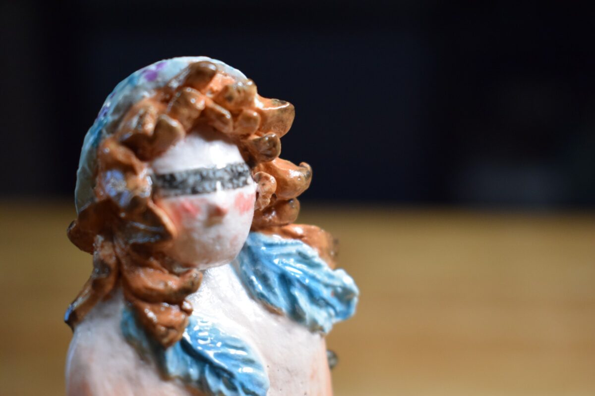 Handcrafted Magic Hair Porcelain Dolls