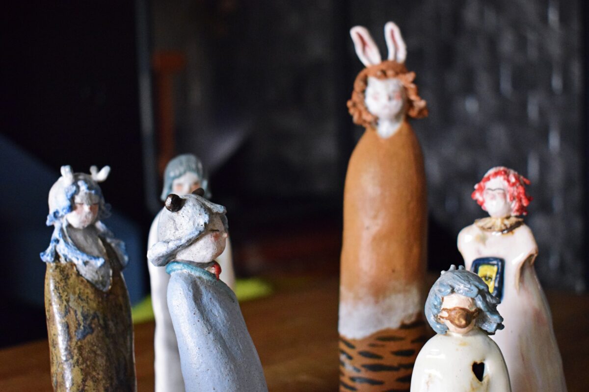 Handcrafted Magic Hair Porcelain Dolls