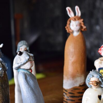 Handcrafted Magic Hair Porcelain Dolls