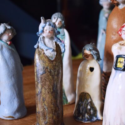 Handcrafted Magic Hair Porcelain Dolls