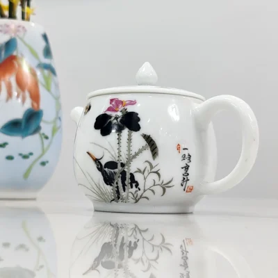 Img_20250131_112227 Black Ink Heron Lotus Design