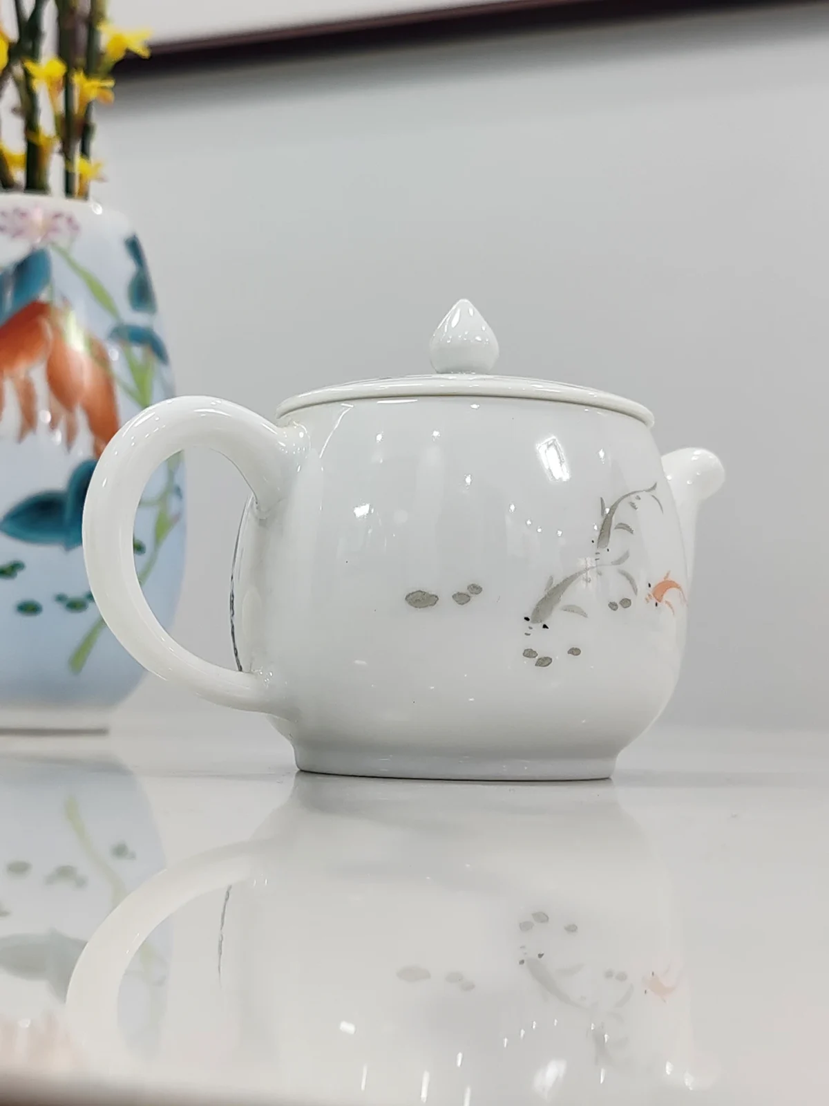 Img_20250131_112237 Black Ink Heron Lotus Design