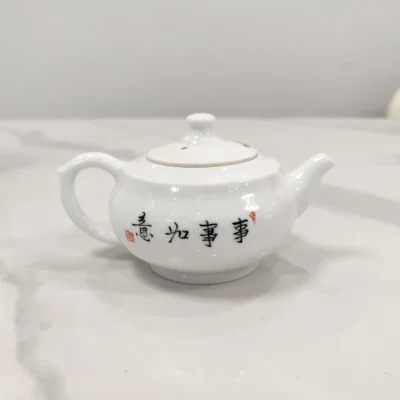 Persimmon Bliss Ceramic Teapot