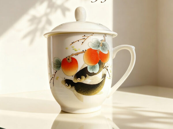Shi Shi Ru Yi Golden Bell Teacup