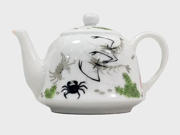 Playful River Shrimp & Crab