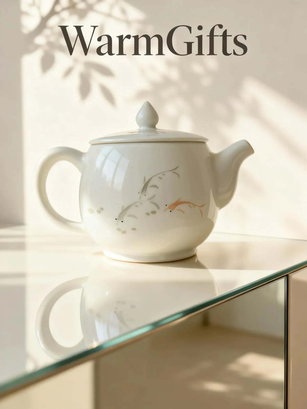 Chahu03 Black Ink Heron Lotus Design