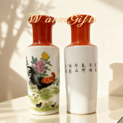 Decorative Vases cockerel peony