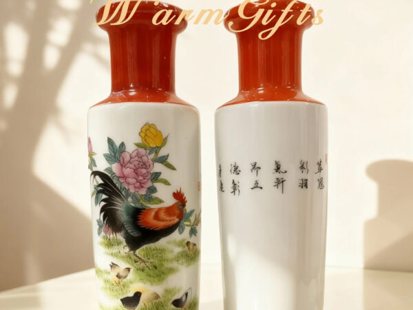 Decorative Vases cockerel peony