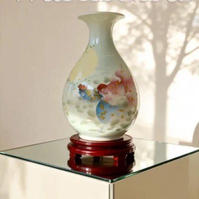 Jinyu03 Goldfish Ceramic Vase