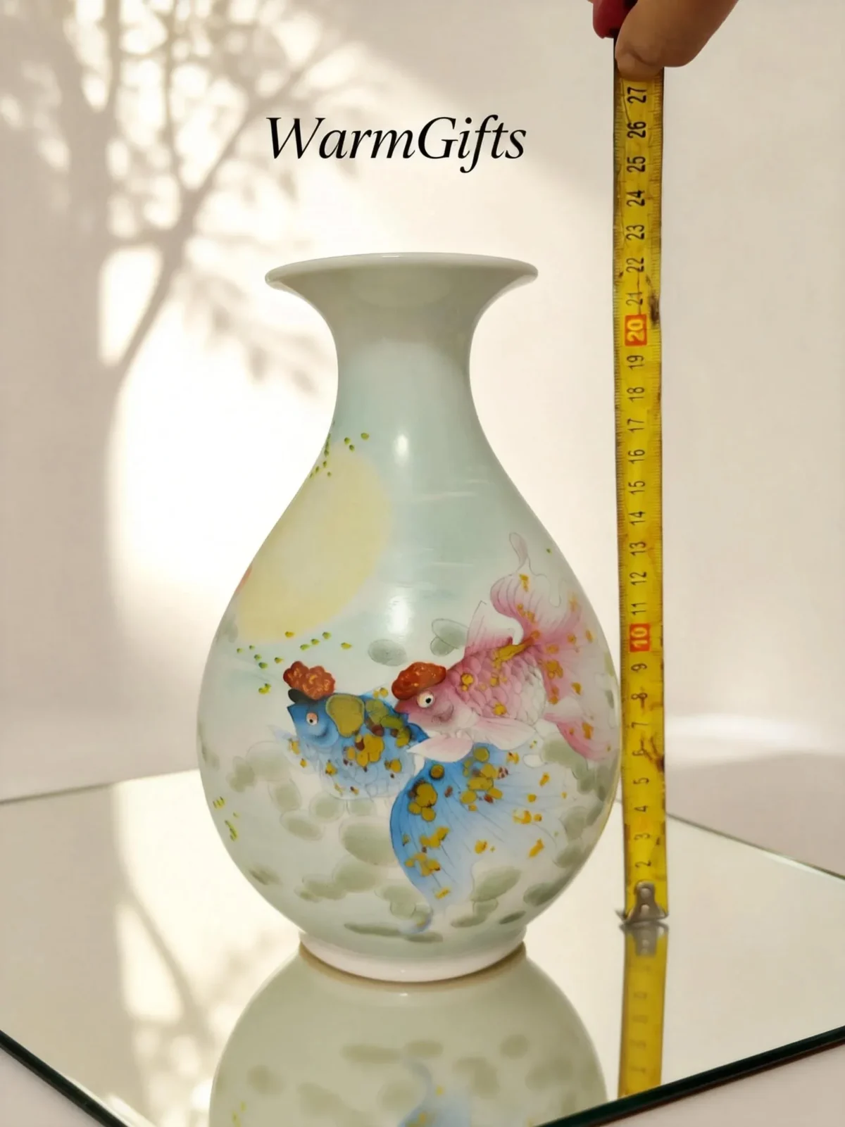 Jinyu07 Goldfish Ceramic Vase