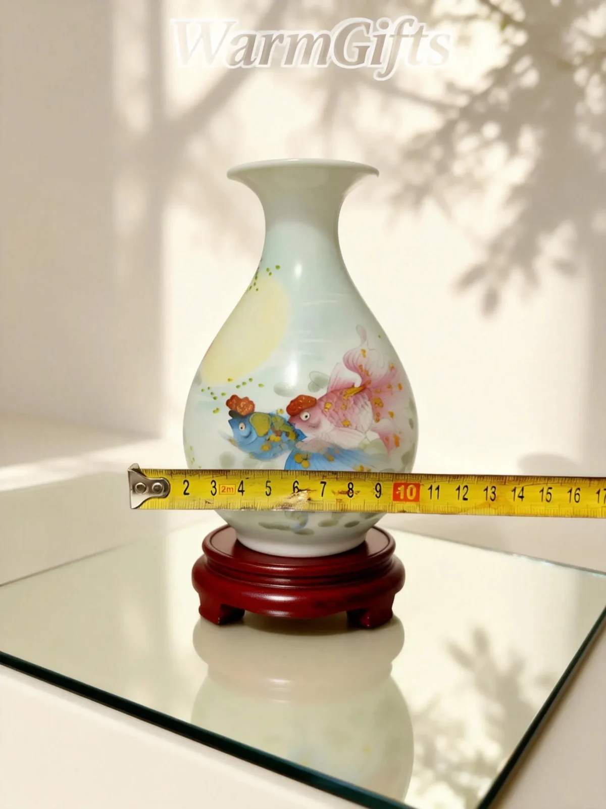 Jinyu08 Goldfish Ceramic Vase