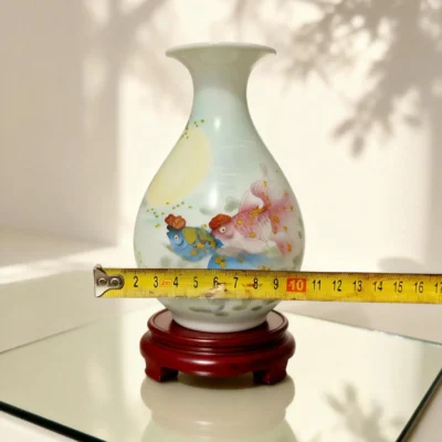 Jinyu08 Goldfish Ceramic Vase