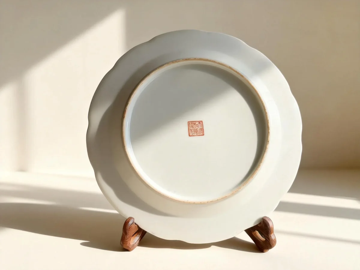 Imperial Dragon Cloud Ceramic Plate