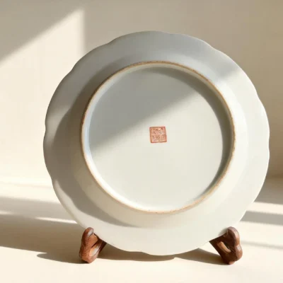 Imperial Dragon Cloud Ceramic Plate