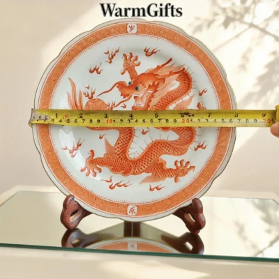 Imperial Dragon Cloud Ceramic Plate