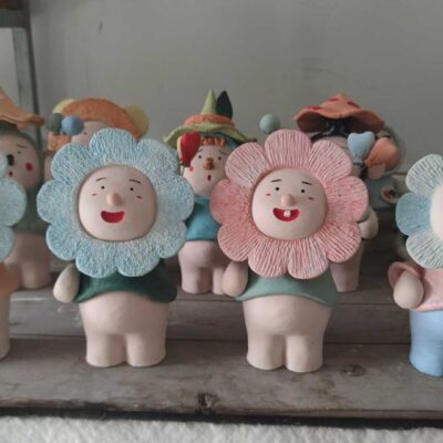 warmgifts Botanical Spirit Handcrafted Porcelain Dolls