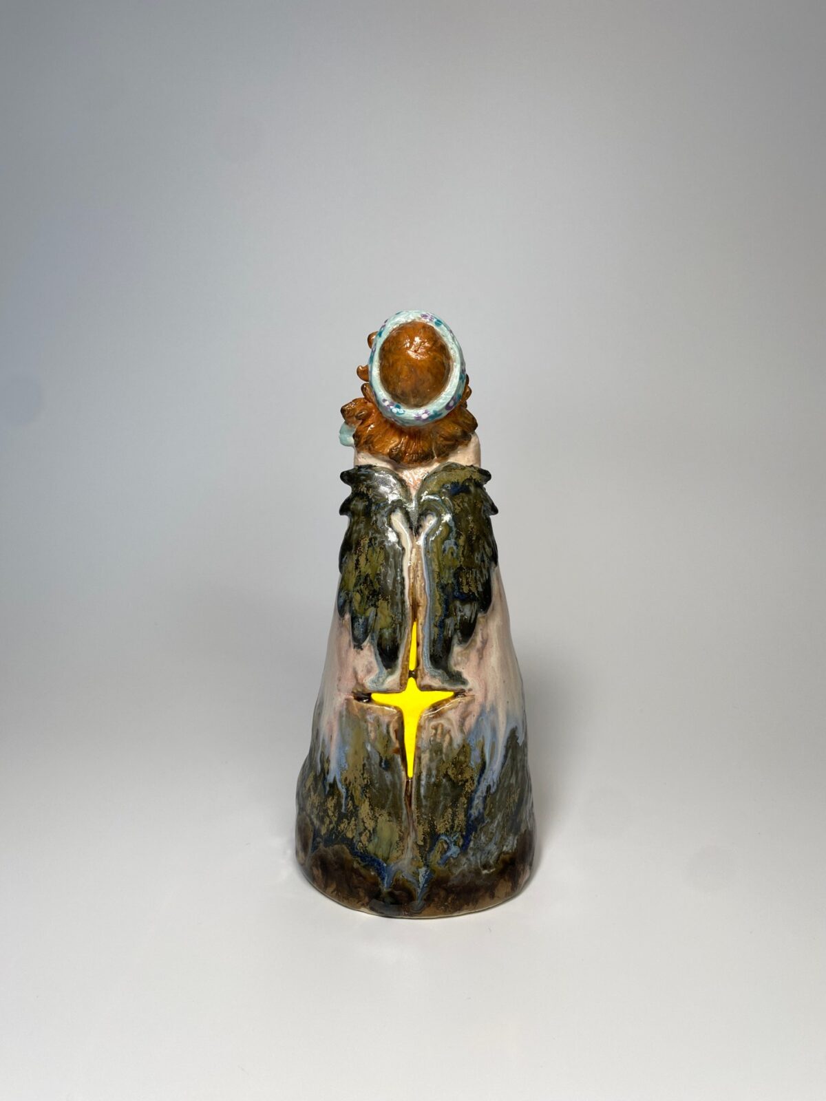 Img_0039 The Whispering Muse: A Handcrafted Jingdezhen Figurine Kissed by Fire