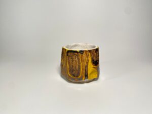 Gift box opened recycled silk WarmGifts artisan card