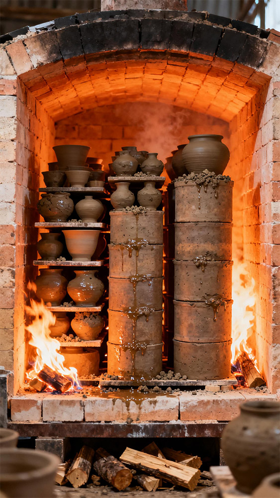Wood-Fired Kiln: A Game with the Fire God