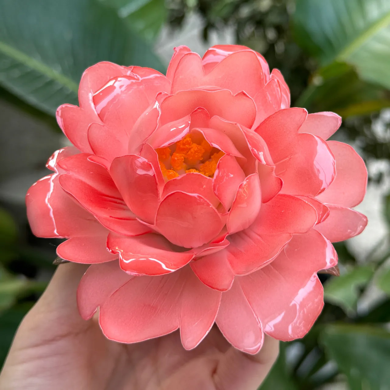 Flowers In Ceramic 20 Hand-Painted Cloud Dragon Porcelain Plate