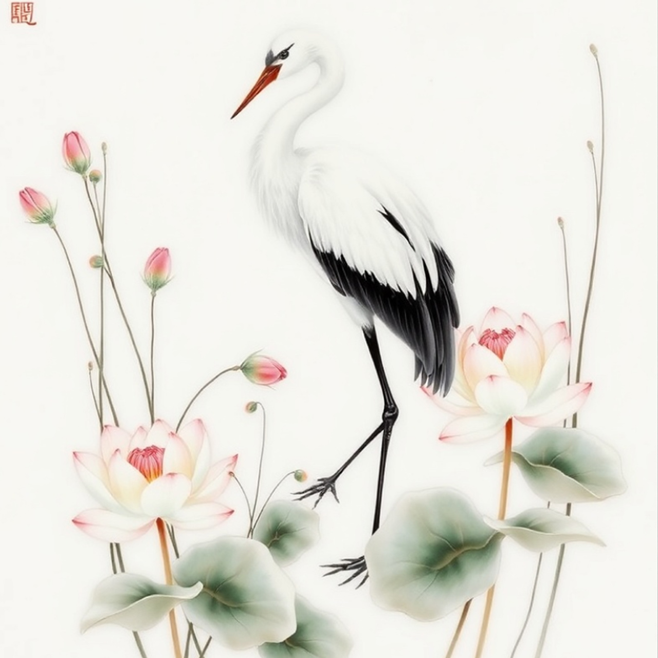 Hand-Painted Cloud Dragon Porcelain Plate