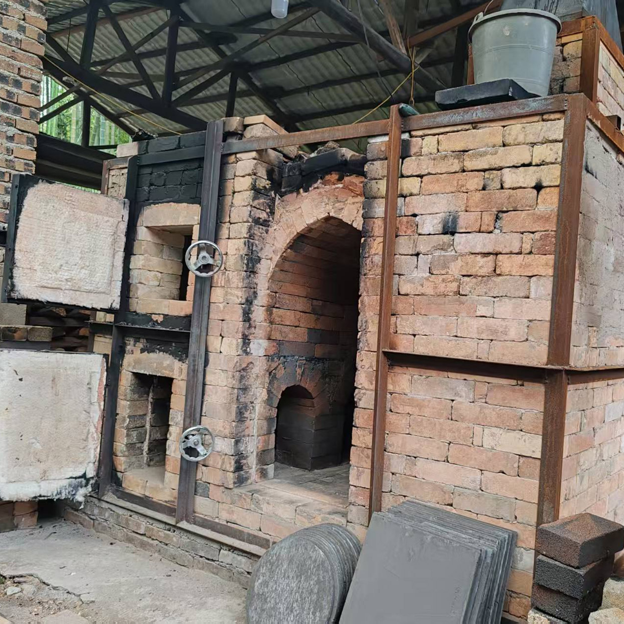 Hand-Painted Cloud Dragon Porcelain Plate