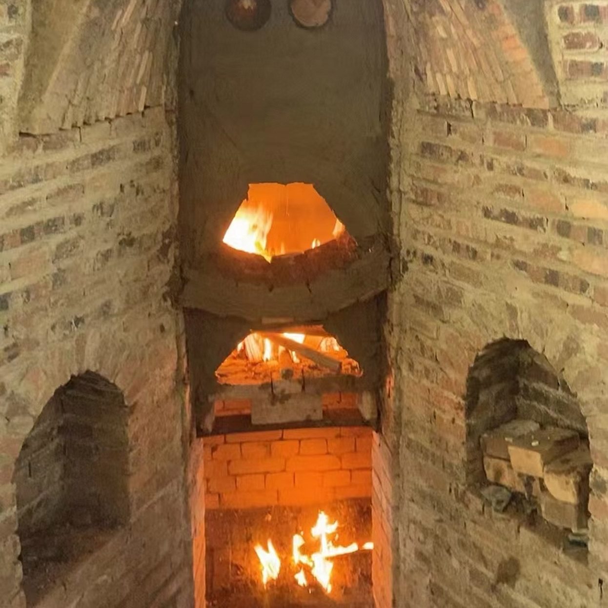 Hand-Painted Cloud Dragon Porcelain Plate