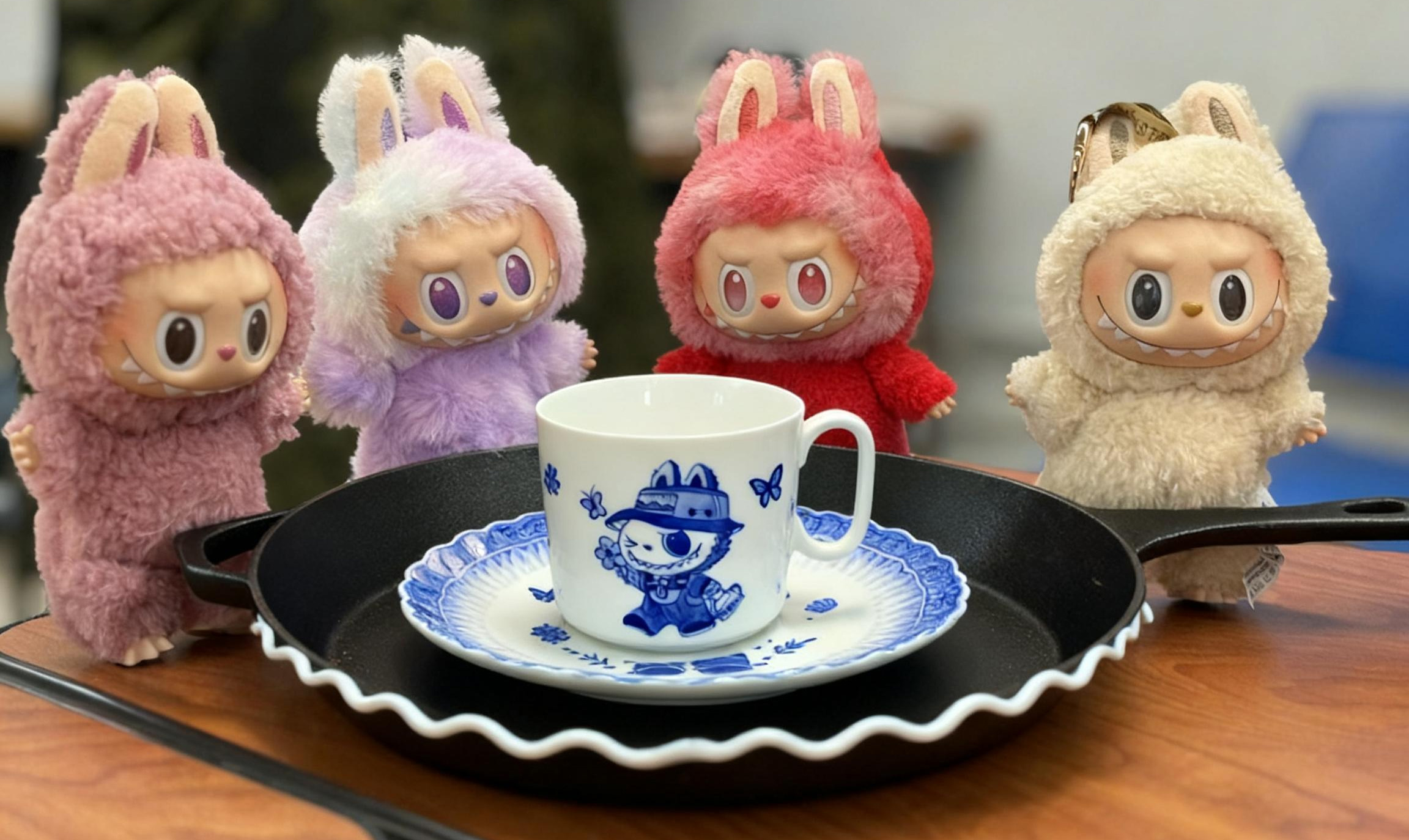 When Laboubu Meets Porcelain Cup: A Customized Romantic Journey For A Love Anniversary Gift 1 custom labubu teacup