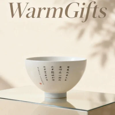 Cb01_Yy01-4 Mandarin Duck Playing in Water Heart-Shaped Cup, Jingdezhen Hand-Painted