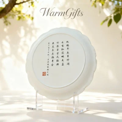 Twin Cranes in Bamboo Forest, a timeless vow for serene years