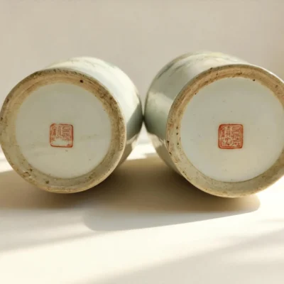 Flower Basket Bottle Peacock