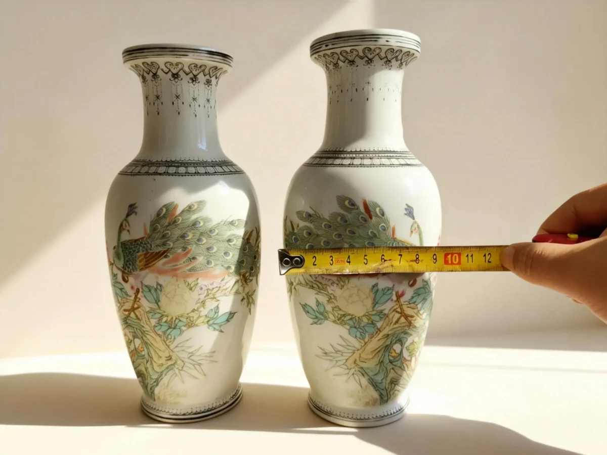 Flower Basket Bottle Peacock