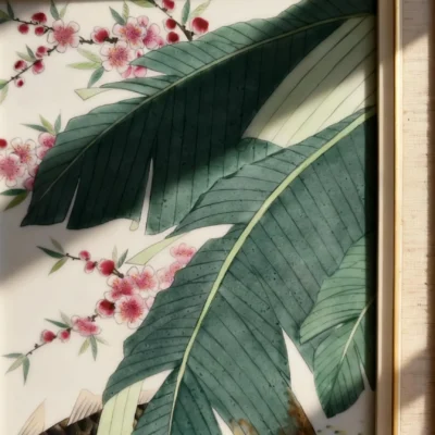 Bajiao02 Graceful Reflections on Ripples