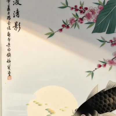 Bajiao03 Graceful Reflections on Ripples