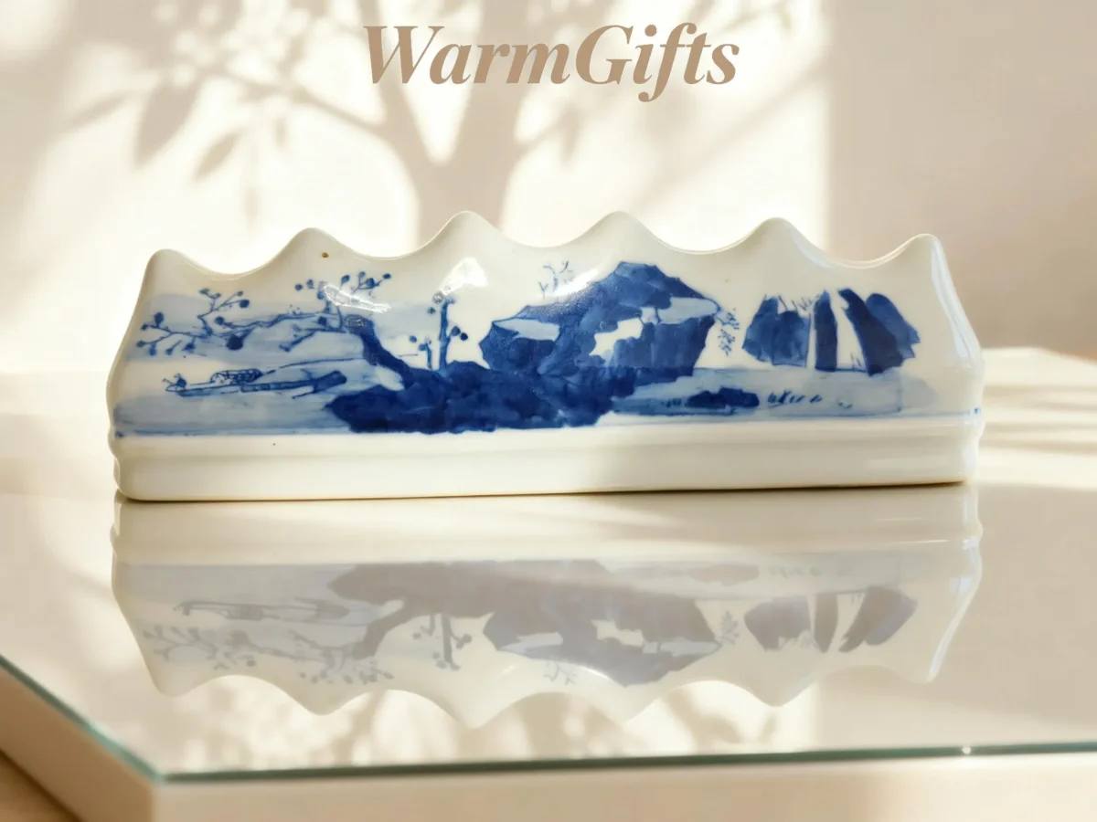 Wutong Landscape Blue-and-White Stationery