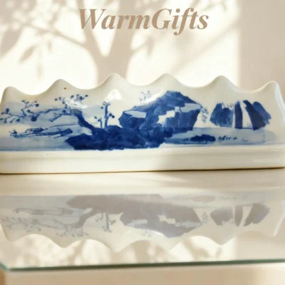 Wutong Landscape Blue-and-White Stationery