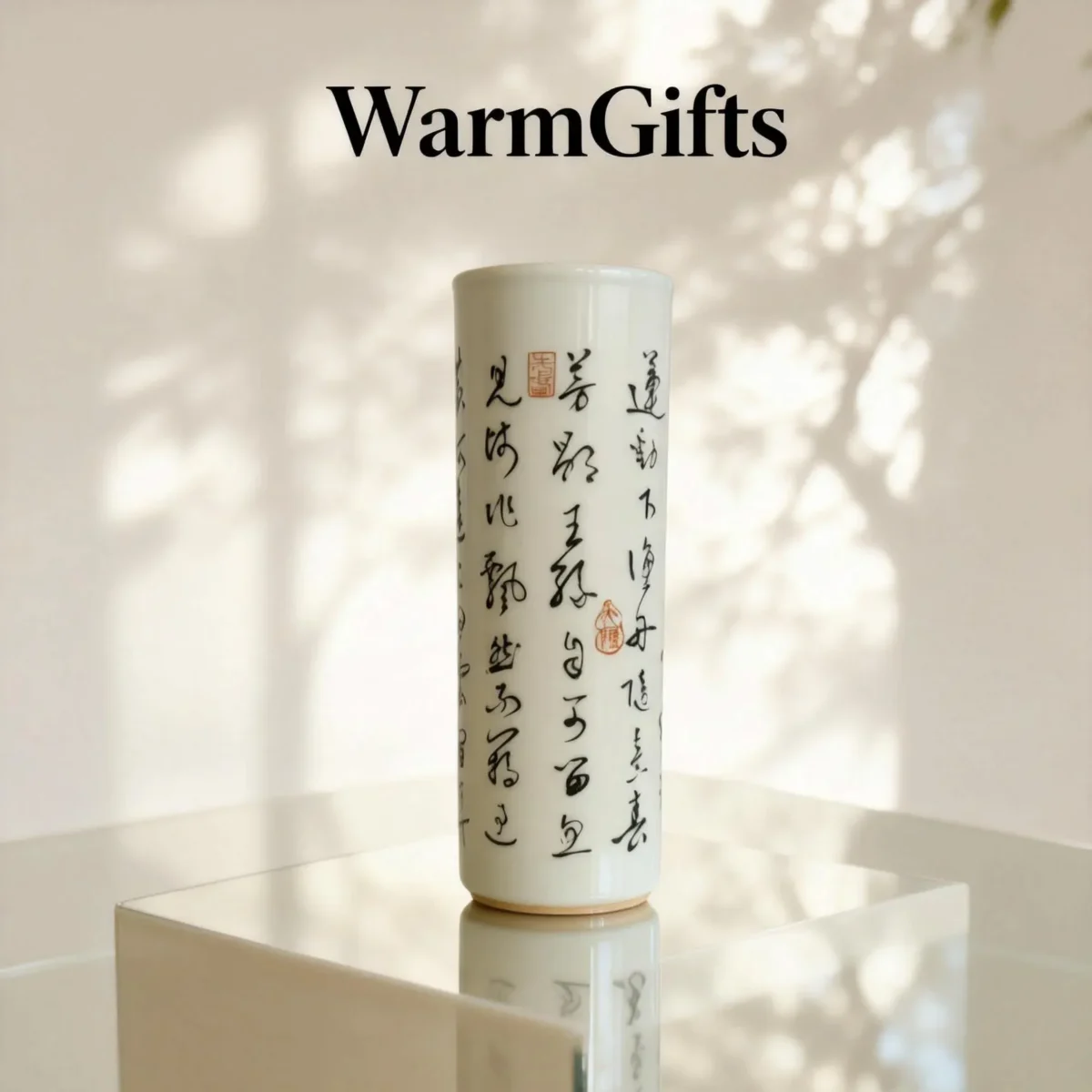 Calligraphy Poem Brush Holder