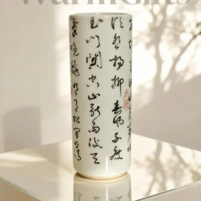 Calligraphy Poem Brush Holder