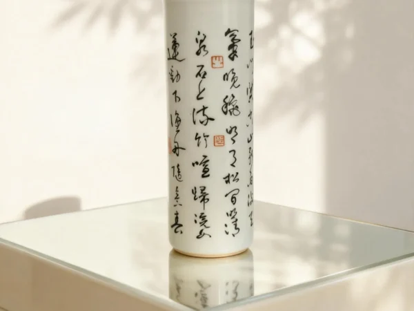 Calligraphy Poem Brush Holder