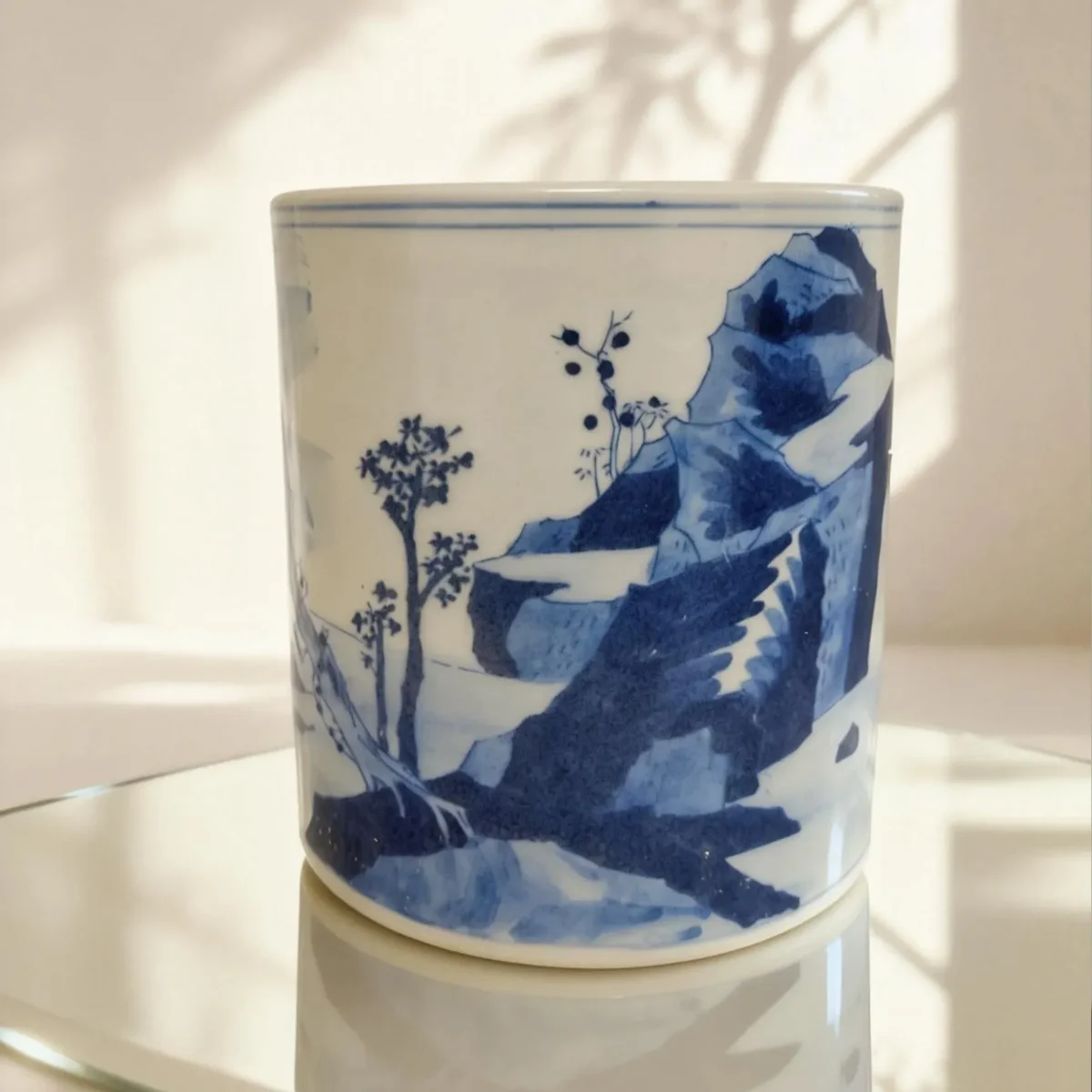 Wutong Landscape Blue-and-White Stationery