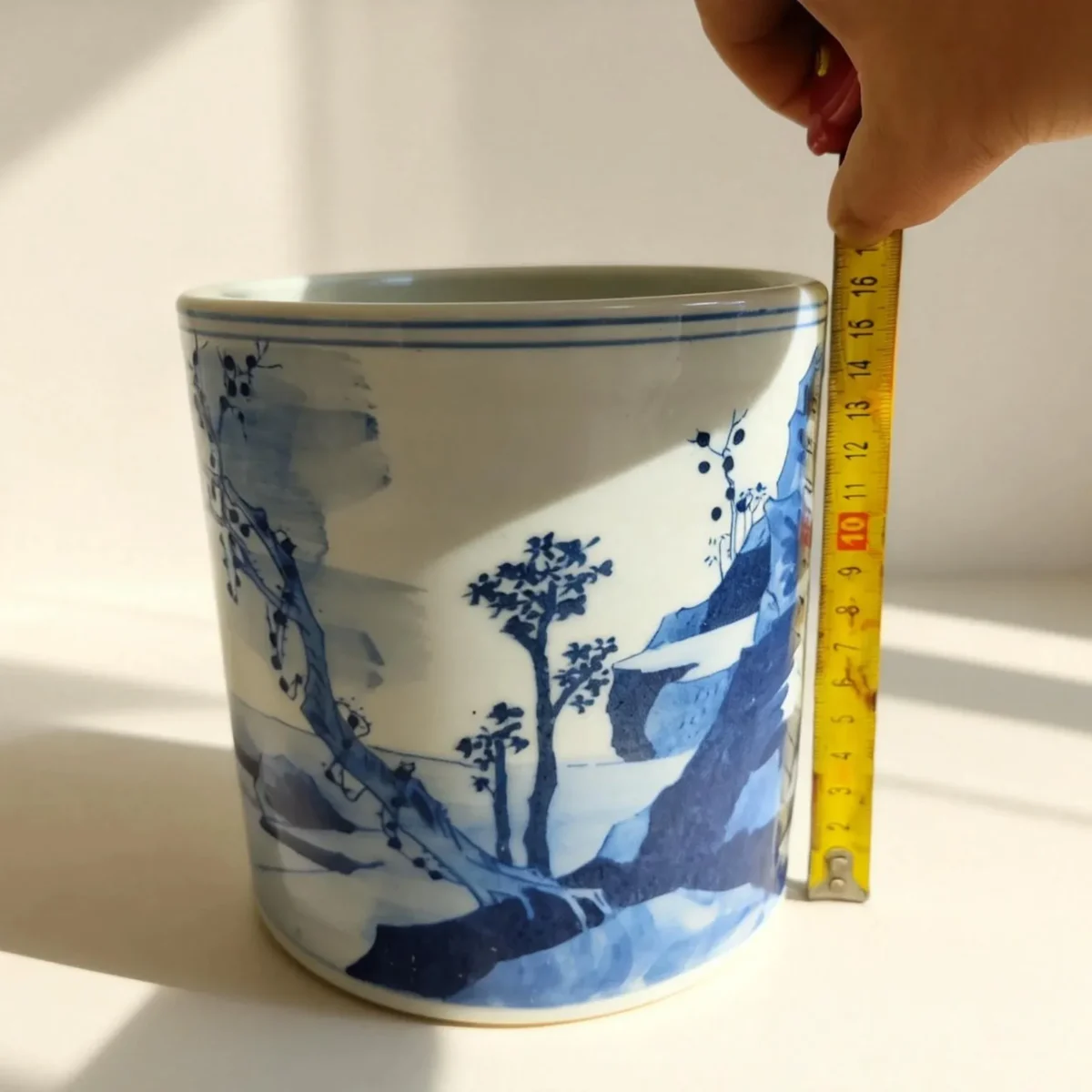 Wutong Landscape Blue-and-White Stationery