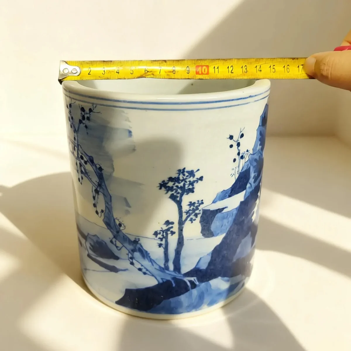 Wutong Landscape Blue-and-White Stationery