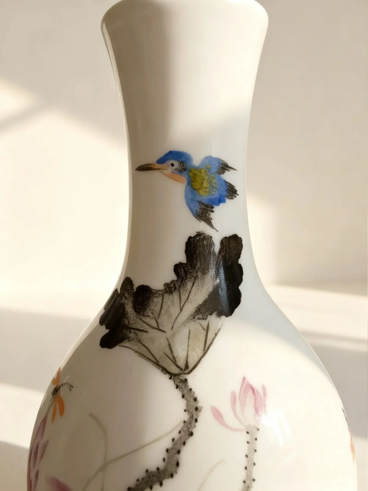 Garlic Bottle Ink Lotus Hummingbird Paired Bottles