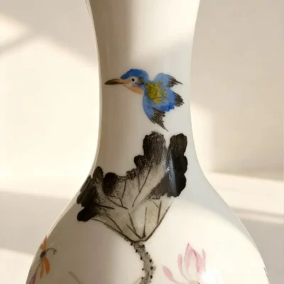 Garlic Bottle Ink Lotus Hummingbird Paired Bottles