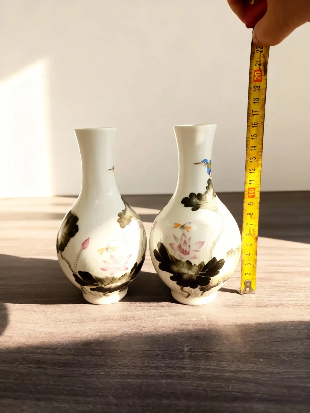 Garlic Bottle Ink Lotus Hummingbird Paired Bottles