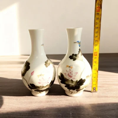 Garlic Bottle Ink Lotus Hummingbird Paired Bottles