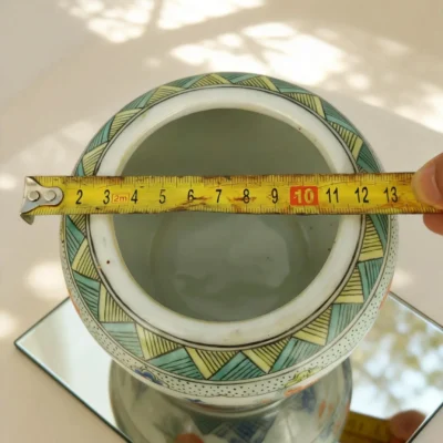 Blossom Butterfly Elegant Rhythm Porcelain Jar