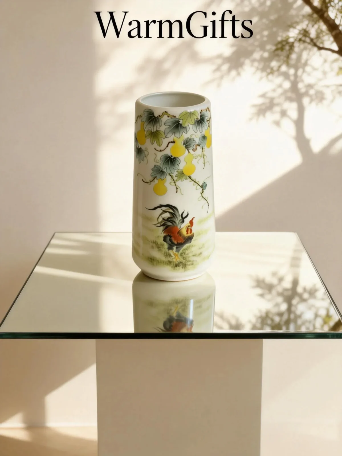 Irregular Golden Bell Bottle Rooster Gourd Auspicious Wishes