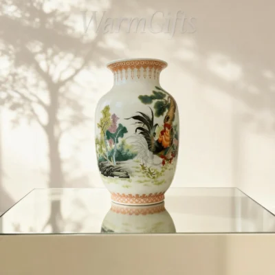 Winter Melon Bottle Paired Rooster Bottles