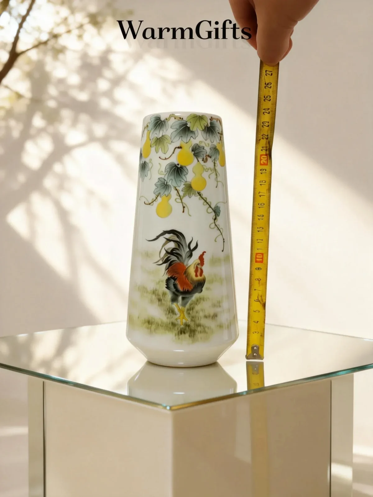 Irregular Golden Bell Bottle Rooster Gourd Auspicious Wishes